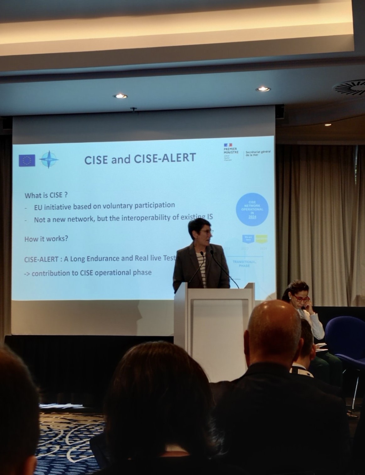 CISE-ALERT project presented during CERIS thematic Workshop on Innovation for maritime situational awareness and maritime security