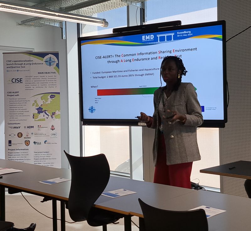 Project CISE-ALERT organized an interactive CISE Workshop “CISE-ALERT: towards CISE’s operationalization” during the European Maritime Day 2024