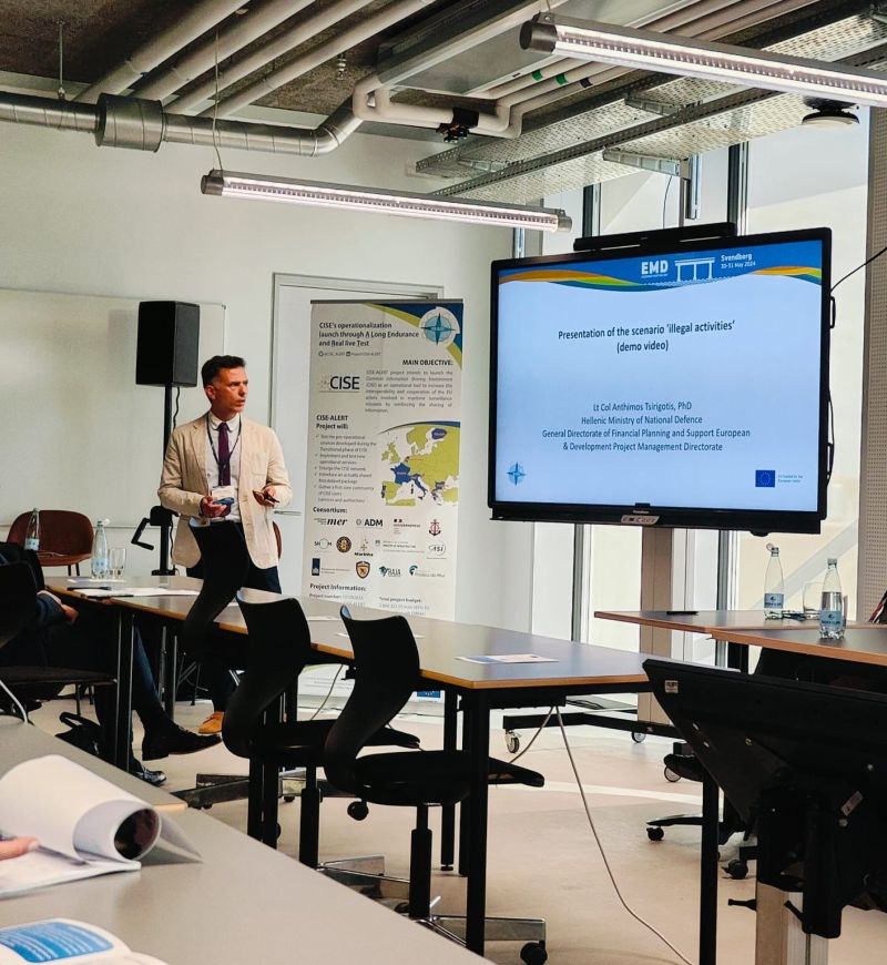 Project CISE-ALERT organized an interactive CISE Workshop “CISE-ALERT: towards CISE’s operationalization” during the European Maritime Day 2024