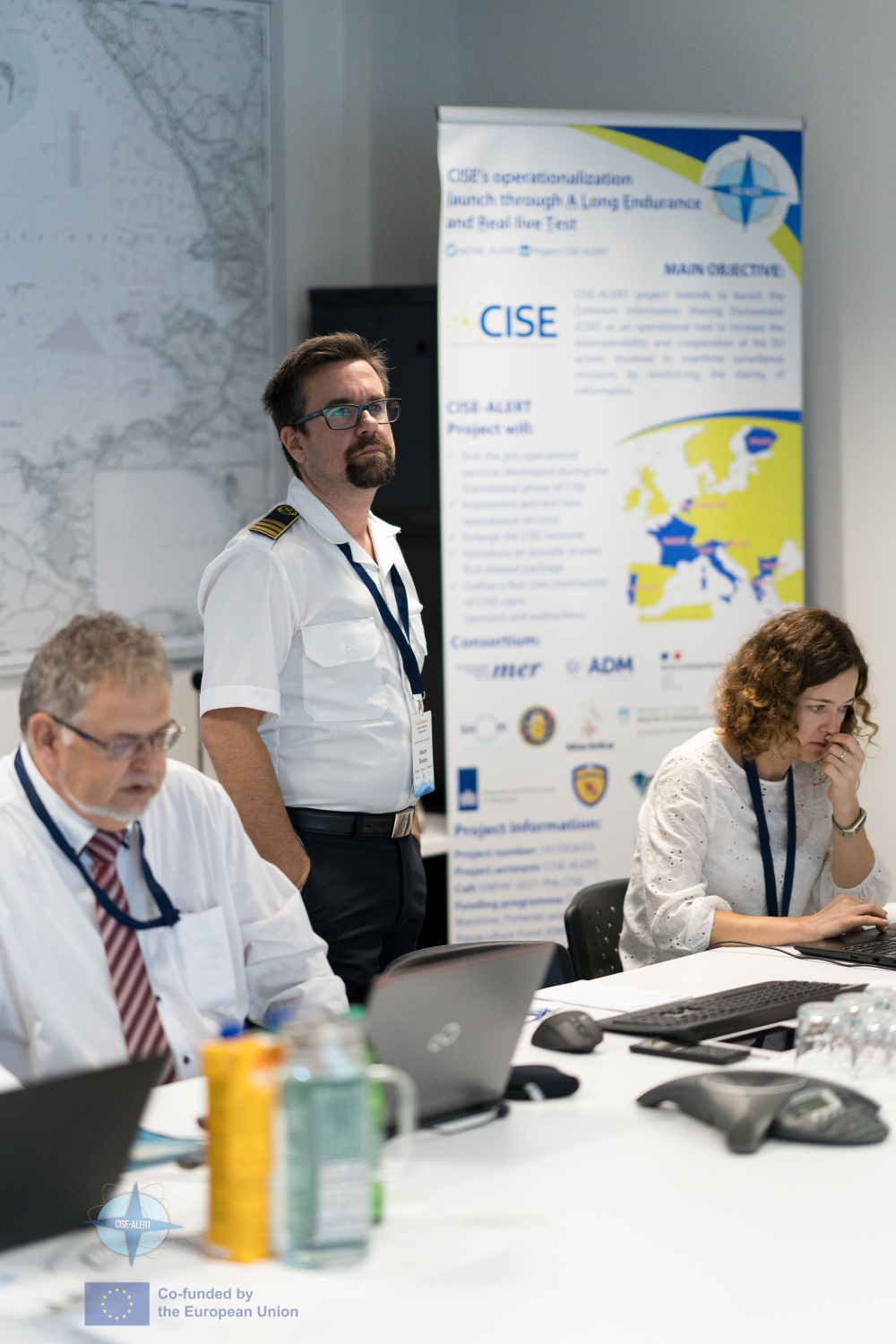 The Slovenian Maritime Administration organized CISE-ALERT national event and demonstrated first wider use of CISE services during international exercises at sea, Adriatic Sea SARex exercise 2024